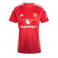 Manchester United Joshua Zirkzee #11 Domáci Ženy futbalový dres 2024-25 Krátky Rukáv